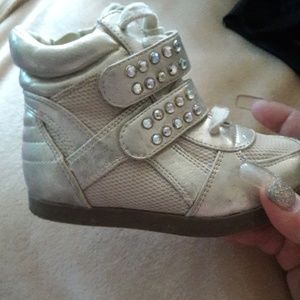 STEVE MADDEN WEDGES TODDLER SIZE 8